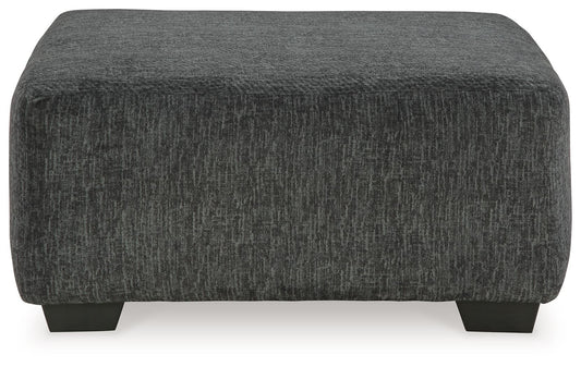 Biddeford - Oversized Accent Ottoman - Shadow