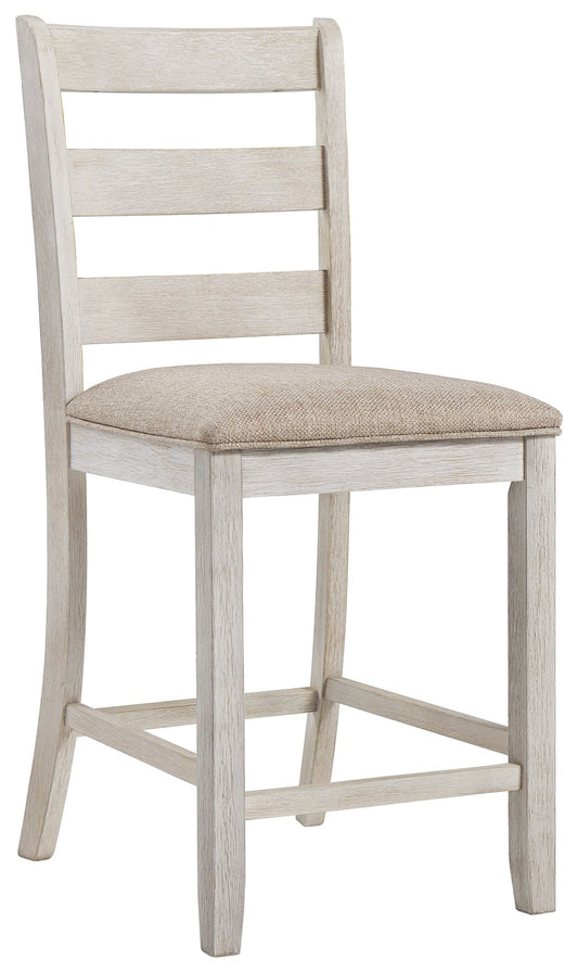 Skempton - Upholstered Barstool (Set of 2) - White