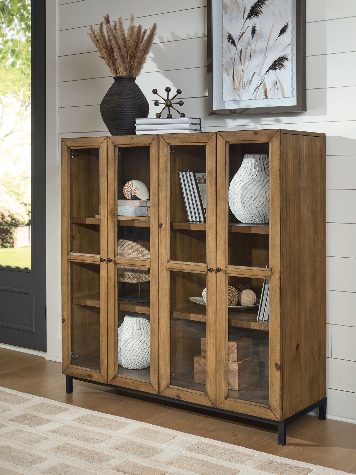 Wrenridge - Accent Cabinet - Gray Brown