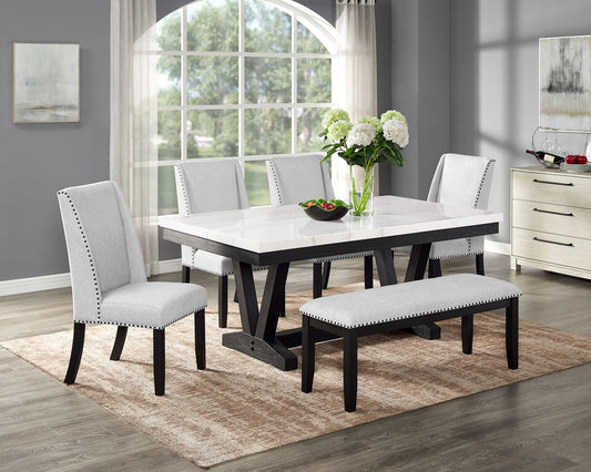 Varley - Dining Room Set With Wing Chairs