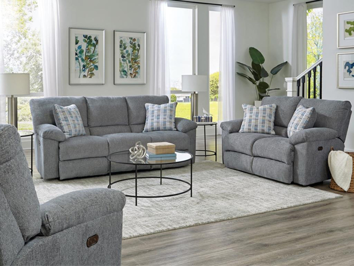 Jackson Catnapper Tyler - Reclining Sofa - Stonewash