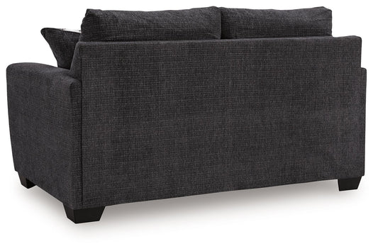 Loreo - Loveseat - Ebony