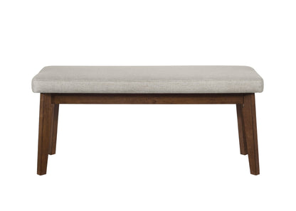 Salerno - Bench - Gray / Brown