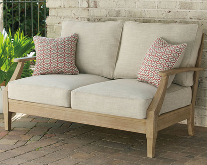 Clare View - Loveseat w/Cushion - Beige