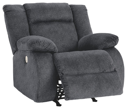 Burkner - Power Rocker Recliner - Marine