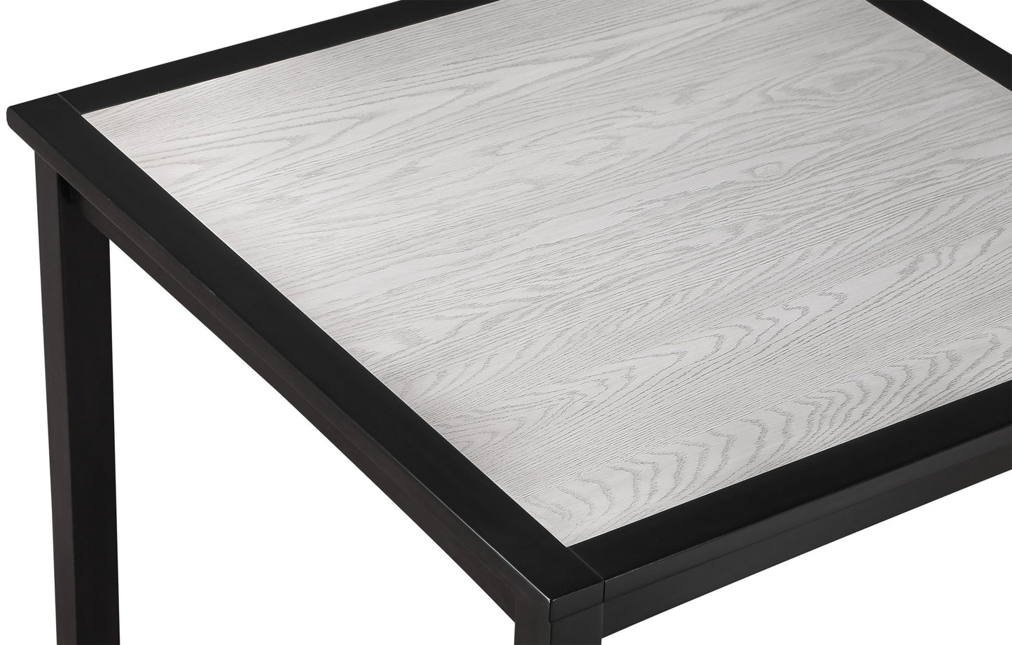 Salvador - 5 Piece Counter Height Set - Charcoal / White