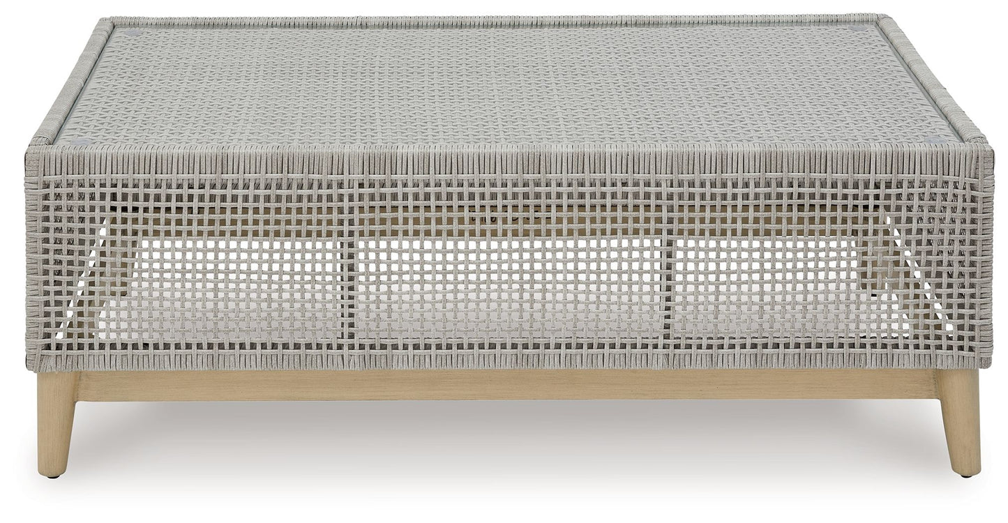 Seton Creek - Rectangular Cocktail Table - Gray