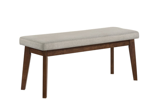 Salerno - Bench - Gray / Brown