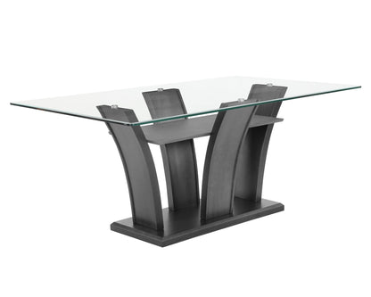Camelia - Rectangular Dining Table - Gray