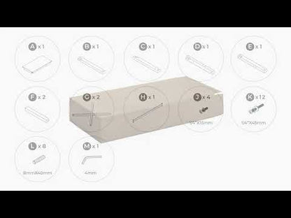 Freedan - Home Office Desk - Grayish Brown